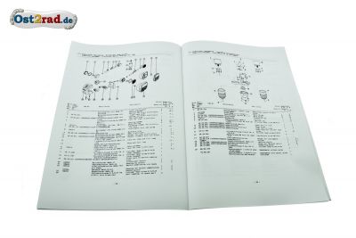 Ersatzteilkatalog MZ ETZ251 ETZ301 Auflage 1989