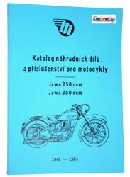 Ersatzteilkatalog Jawa Perak 250 350 1946 - 1954