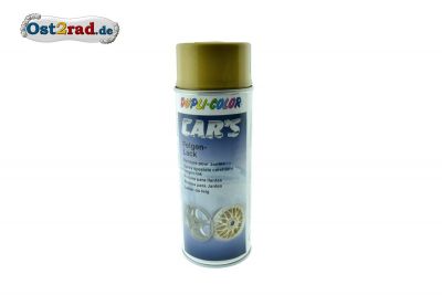 Felgen - Lack gold DUPLI Spraydose 400ml