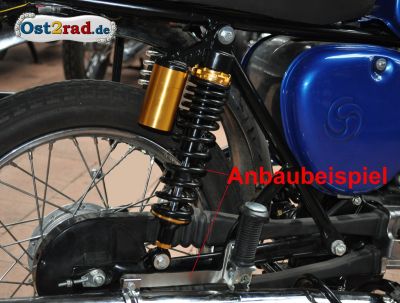 Gasdruck Federbeine - Tuning Stoßdämpfer für Simson S50 S51