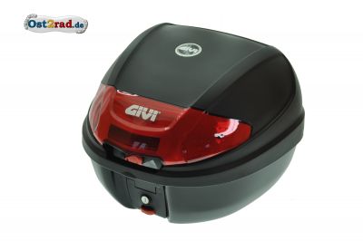 GIVI E300 Monolock Topcase 30 Liter schwarz matt 400x410x300 mm Simson S70 S83 SR80