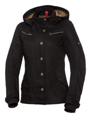 Motorradjacke Freitzeit Classic Nayla DAMEN schwarz