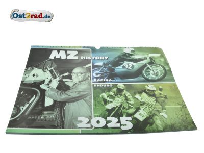 Calendrier MZ History 2025 - 24 pages