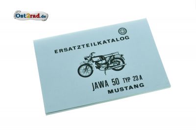 Ersatzteilkatalog JAWA Mustang 23 deutsch