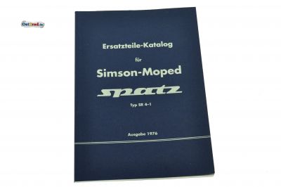 Ersatzteile-Katalog Buch SIMSON Spatz