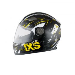 Kinderhelm IXS HX 135 Funky schwarz-gelb-weiss