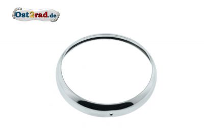 Lampenring mit Bohrung für AWO EMW BK350, Deutscher Chrom