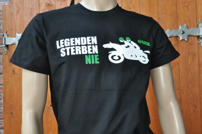 T-Shirt MZ Legenden sterben nie - SCHWARZ