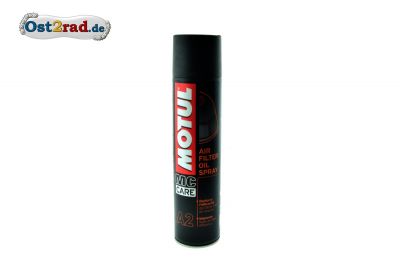 Spray huile pour filtre à air Motul 400ml