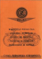 Montagehandbuch CZ 125 B T in 5 Sprachen