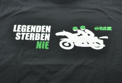 T-Shirt MZ Legenden sterben nie - SCHWARZ