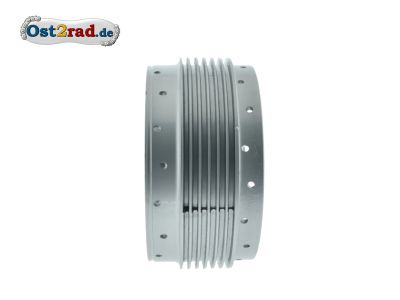 Radnabe Jawa 360 632 634 638, 160mm silber