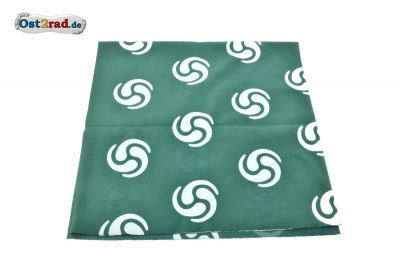 Foulard tubulaire Multifonctionnel Vert billard-blanc