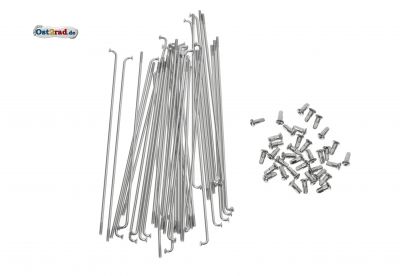 Speichensatz EDELSTAHL für 19" Scheibenbremse S53 S83OR