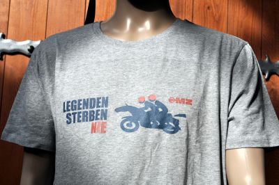 T-Shirt MZ Legenden sterben nie - GRAU