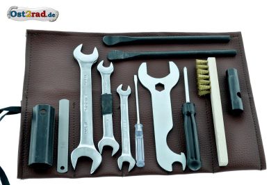 Werkzeugsatz 13-teilig passend für Simson SR2 Werkzeug - Tasche, Rolle