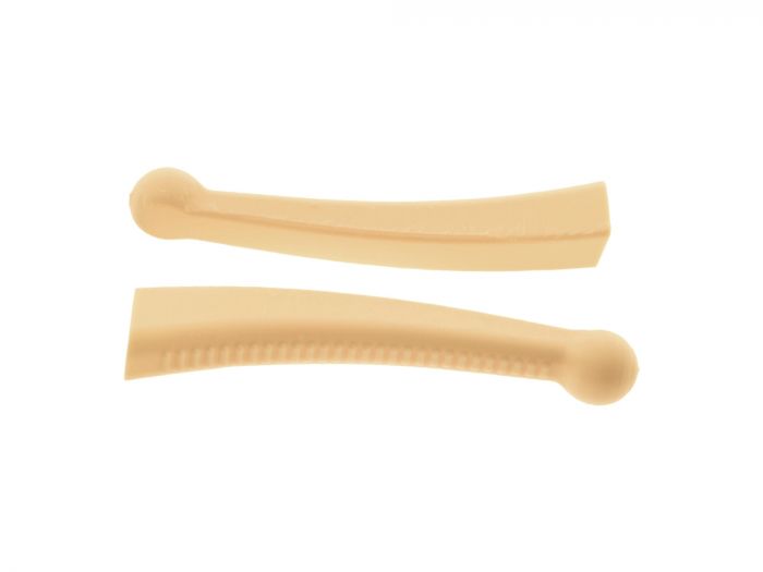 Paar Hüllen für Handhebel BEIGE Simson S50, Schwalbe, Star