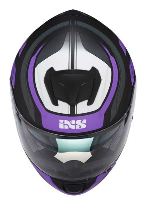 Integralhelm IXS 215 2.0 matt-schwarz pink weiss