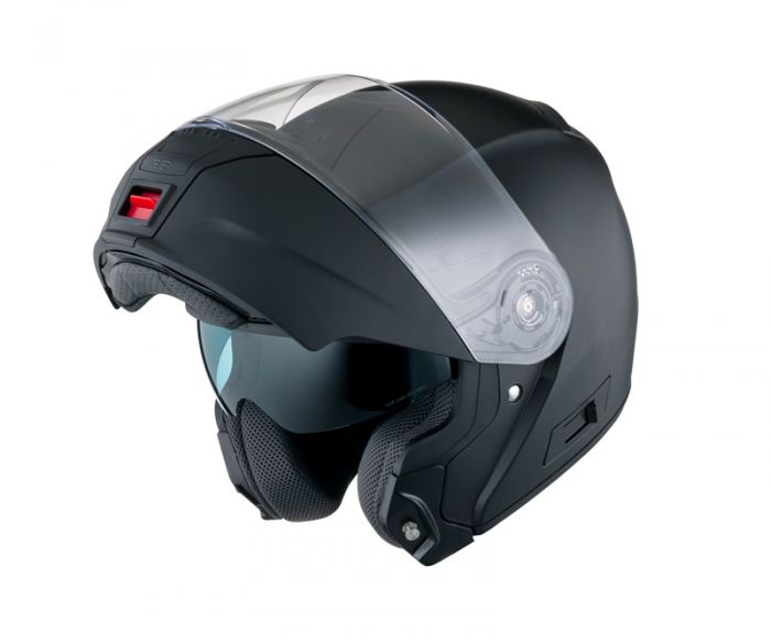 Klapphelm IXS HX 325 schwarz glänzend