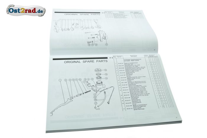 Ersatzteilkatalog ETZ125 ETZ150 SAXON ROADSTAR SPORTSTAR 125