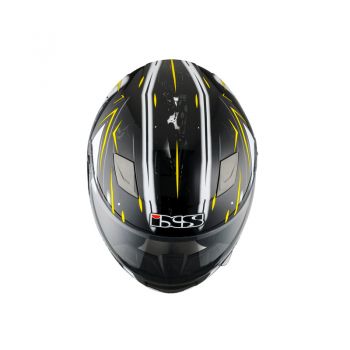 Kinderhelm IXS HX 135 Funky schwarz-gelb-weiss