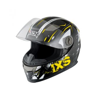 Kinderhelm IXS HX 135 Funky schwarz-gelb-weiss