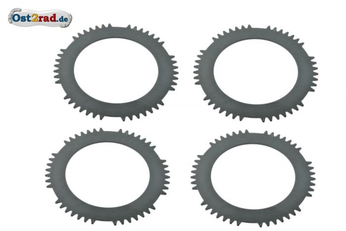 Kupplungsaußenlamelle 4 Stück ETZ TS ETS ES 250 für MZ