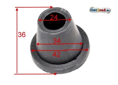 Gummipuffer Motoraufhängung unten SIMSON AWO -S 425