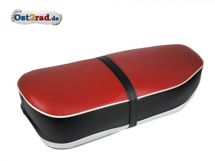 Sitzbank Jawa Panelka 360, 559 rot-schwarz