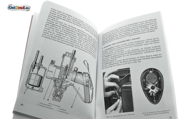 Technische Beschreibung und Wartungsanleitung JAWA 353 354 /03 deutsch